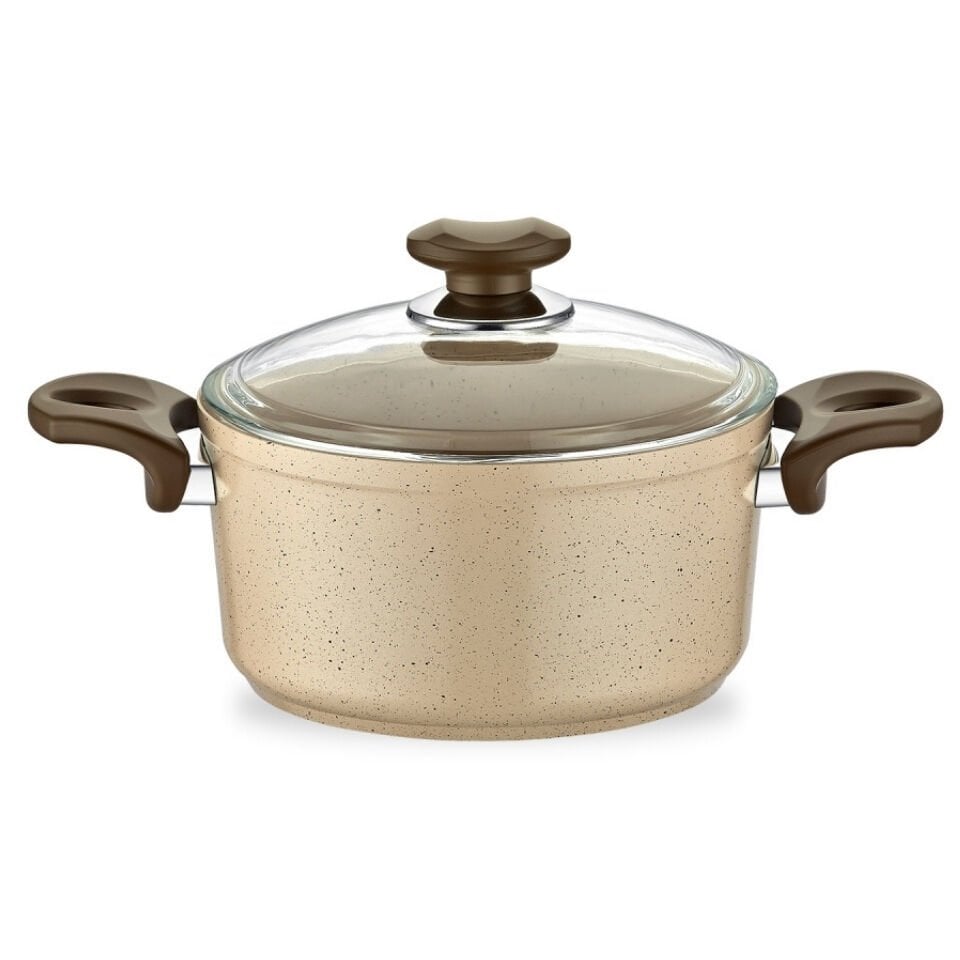 Gülsan Safran Granit 20 cm Derin Tencere