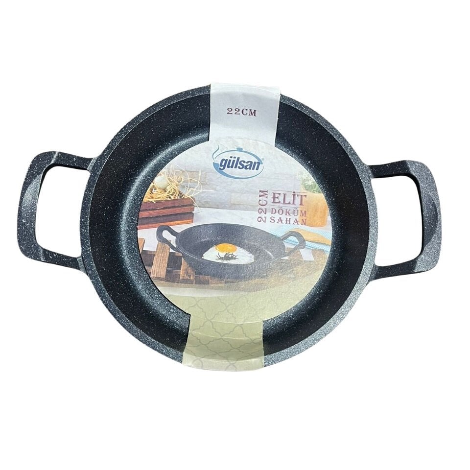 Gülsan 22 cm Elit Döküm Sahan Tava