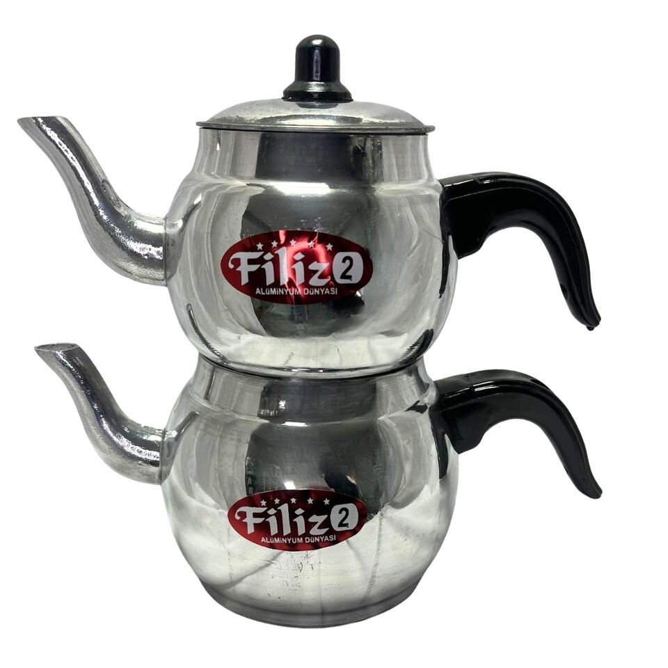 Filiz Alüminyum Çaydanlık No: 2 – Hafif ve Dayanıklı Küçük Boy Çaydanlık