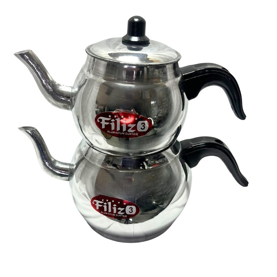 Filiz Alüminyum Çaydanlık No: 3 – Orta Küçük Boy Dayanıklı Çaydanlık