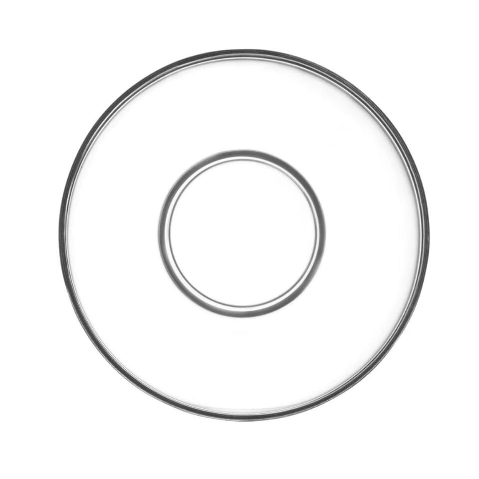 Demet Cam Çay Tabağı