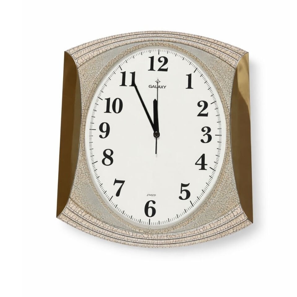 Galaxy  Dekoratif Duvar Saati – Klasik Tasarım, Sessiz Mekanizma